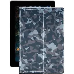 Чохол StatusCASE з екошкіри для планшету Asus MeMO Pad FHD 10 32GB (ME302C-1B030A) Хаки-синій