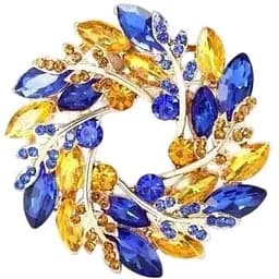 Брошь Венок колоски брошь символ Украины