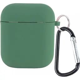 Чохол Silicone Case + Carabine для Apple AirPods Pine Needle [97529]