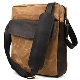 Шкіряна чоловіча сумка через плече TARWA 32х27х8 см nsa0001269