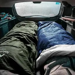 Спальник Naturehike Y150 (NH21MSD08) +11°C - з капюшоном - лівий - темно-блакитний - мініатюра 7