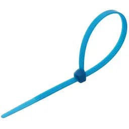 Стяжки для кабелю, 250 мм х 2.5 мм, 100 шт, сині, Takel