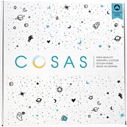 Муслінове покривало Cosas Aquamarine 160х230 см (37MuslinPled_LightBlue_160x230) - мініатюра 8