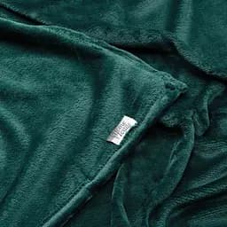 Плед Ardesto Flannel 200х220 см 100% поліестер смарагдовий pbe0050480 - мініатюра 4