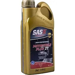 Масло моторное Sash Motoworld Plus 2T API TC JASO M345FC ISO-L-EGD 1 л (102065)