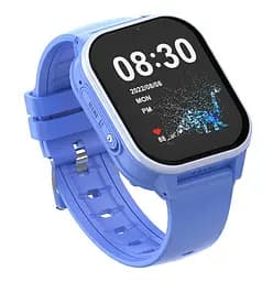 Дитячий смарт годинник Lemfo DF89 на Android 8.1 з 16GB пам'яті, GPS трекером, SIM-картою, прослуховуванням та TikTok, YouTube, Instagram, Google До 5 днів роботи Синій - мініатюра 4