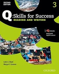 Q Skills for Success 2nd Edition. Reading and Writing 3 Student's Book + iQ Online