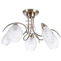 Люстра стельова Brille E14 60W BZ (LK-529C/5)