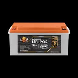 Акумулятор LP LiFePO4 12V (12,8V) - 280 Ah (3584Wh) (BMS 150A/75A) пластик