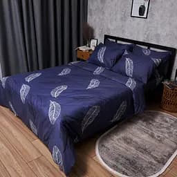 Пододеяльник Moon&Star Микросатин Premium Night Feathers Евро 200x220 см