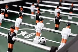 Настільний футбол Hop-Sport Corner чорно-золотистий - мініатюра 8