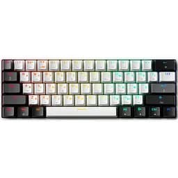 Клавіатура GamePro Genesis Infinity MK130BW Outemu Swithes USB White (MK130BW) - мініатюра 2