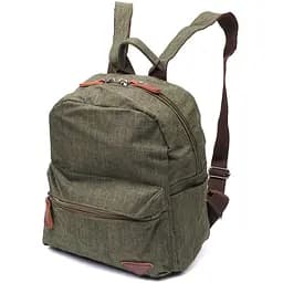 Практичний чоловічий рюкзак з текстилю Vintage 22242 оливковий