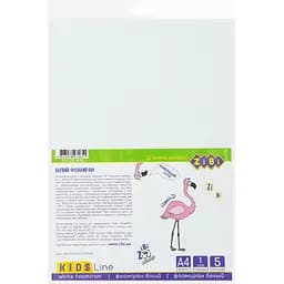 Фоаміран ZiBi Kids Line А4, 5 аркушів 1 мм білий (ZB.1830)