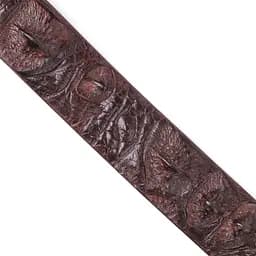 Ремінь Crocodile Leather чоловічий  3,7х115 см acs0029608 - мініатюра 8