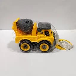 Стройтехника конструктор D 915 /916/917/918, 1 машнка, отвертка, в сетке (6978395260207) Бетономешалка Вид 1