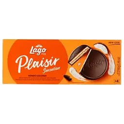 Вафли Gastone Lago с начинкой Кокос в шоколаде 98 г (877891)