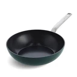 Пательня Вок GreenPan Evolution 28 см 3,6 л з керамічним покриттям темно-зелений (CC006392-001) - мініатюра 9