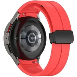 Браслет Cls-black для Samsung Galaxy Watch 5 - червоний ширина кріплення 20мм силікон Watchbands (W34-3WB12227561)