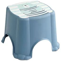 Дитячий стільчик 06105 пластиковий 22 х 22 х 21 см синій