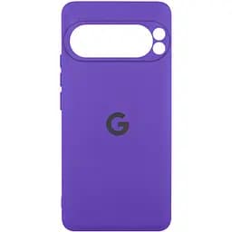 Чохол Silicone Cover Lakshmi Full Camera (AAA) with Logo для Google Pixel 9 Pro Фіолетовий / Amethyst