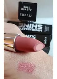Глянцева губна помада з гіалуроновою кислотою Avon Супер Зволоження Рожевий кварц/Rose Quartz - мініатюра 2