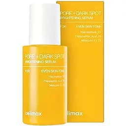 Освітлююча сироватка для звуження пор Celimax Pore+Dark Spot Brightening Serum 30 мл