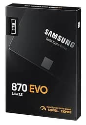 Твердотільний накопичувач SSD Samsung 1Tb, 870 Evo, SATA3, 2.5", MLC (3-bit), 560/530 МБ/с teh0019754 - мініатюра 5