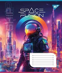 Набір зошитів Yes Space fusion А5 в лінійку 48 аркушів 10 шт. (767132) - мініатюра 5