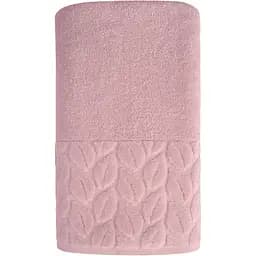 Рушник махровий Soho Leaves 90х150 см Pink (90*150 Leaves Pink) - мініатюра 2