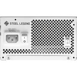 БЖ 1000W ASRock SteelLegend White SL-1000GW ATX 3.1 135mm, 80+ Gold, Fully Modular, Retail (SL-1000GW) - мініатюра 6