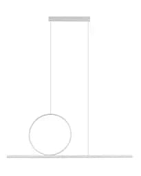 Підвісний світильник, люстра Nowodvorski 11885 Lineo LED 2x39W 3000K 1500Lm IP20 білий