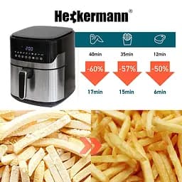 Аерогриль аерофритюрниця Heckermann ZHAF-650AD 6,5 л 2000W - мініатюра 8