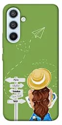 Чохол Demsky Travel girl для Samsung Galaxy A54 5G