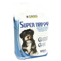 Одноразовые пеленки для собак 90 x 60 см Croci Super nappy 10 шт/уп