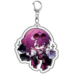 Брелок акриловый Хонкай Кафка Honkai Kafka 5 см