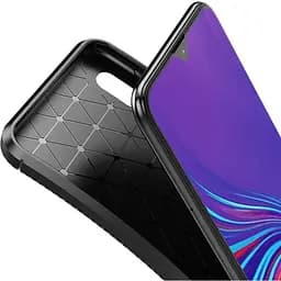 Чохол-накладка Toto TPU Carbon Fiber 1.5 mm Case Samsung Galaxy A10 Dark Blue - мініатюра 3