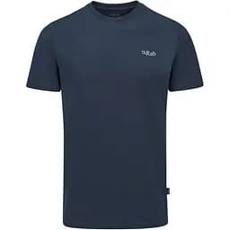 Футболка Rab Basecamp 3 Peak Tee Beluga L (1033-RB QCC-05-BEL-LRG)