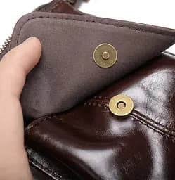 Чоловіча шкіряна сумка Vintage 12,5х17х4 см sum0012924 - мініатюра 6