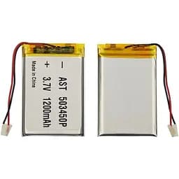 Акумулятор 503450P універсальний з контролером, 5,5 х 34 х 52 мм (1200 mAh)/ для PS3, PS4, GPS, MP3 та MP4 плеєрів