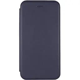 Шкіряний чохол-книжка Classy для Motorola Moto G14 Темно-синій