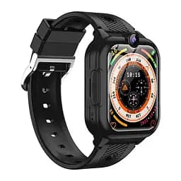 Дитячий смарт годинник Lemfo A8 з 4G LTE, GPS трекером, Wi-Fi, HD відеодзвінками, прослуховуванням, кнопкою SOS та вологозахистом IP67 До 4 днів роботи Чорний - мініатюра 3