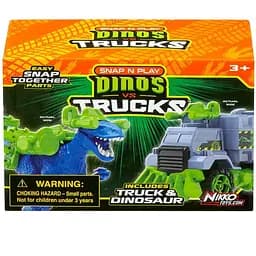 Ігровий набір Road Rippers машинка та динозавр Raptor blue (20076) - мініатюра 7