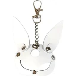 Брелок на карабіні для ключів Art of Sex Bunny Білий