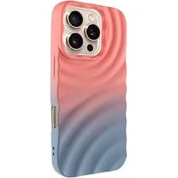 Чехол Epik TPU ColorWave для Apple iPhone 16 Pro 6.3 Peach/Sky