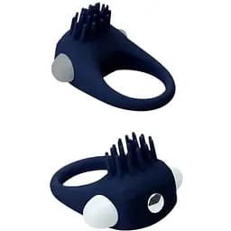 Виброкольцо Dreamtoys Rings of Love Stimu Ring 5.4 см синий