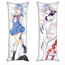 Наволочка дакимакура Евангелион Аянами Рей Evangelion Rei Ayanami 150 х 50 см