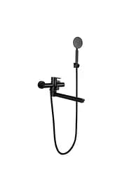 Смеситель для ванны Frap F22801-6 черный матовый