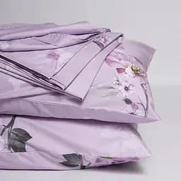 Постільний набір Moon&Star (простирадло 200х220 см + 2 наволочки 40х60 см) Satin Elite Floral Mist - мініатюра 3