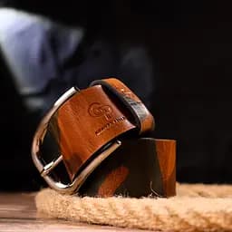 Ремінь шкіряний Grande Pelle чоловічий 3,8х120 см acs0024534 - мініатюра 8